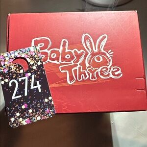 274, NWOT Baby Three Merry Christmas Plush Blind Box